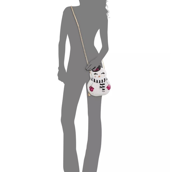 Betsey Johnson snow gal mini crossbody bag New without tag - Picture 13 of 13